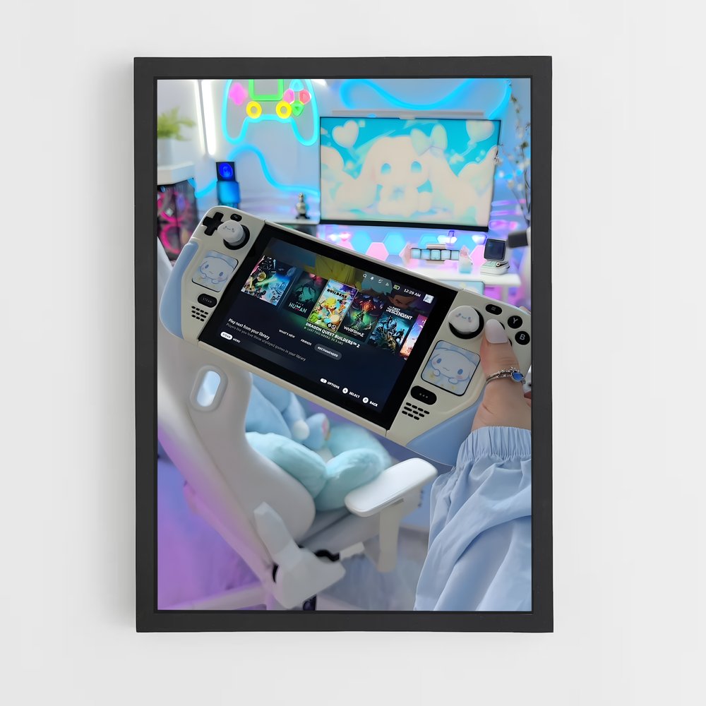 Poster Steam de deck – affiche Consoles (vue 2)